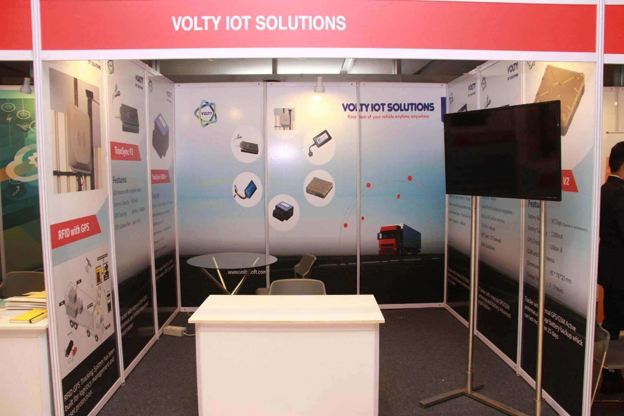 volty-Gps Vehicle Tracker manufacturer - stall at telematics india